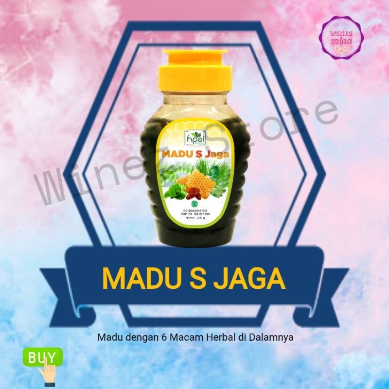 

MADU S JAGA | MADI HNI HPAI dg Campuran 6 Macam Herbal Membantu Memelihara Daya Tahan Tubuh