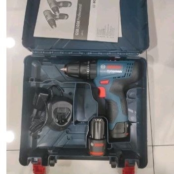 Bosch GSB120LI 12V Cordless Impact Drill Driver Bor Baterai 12 V GSB 120-Li