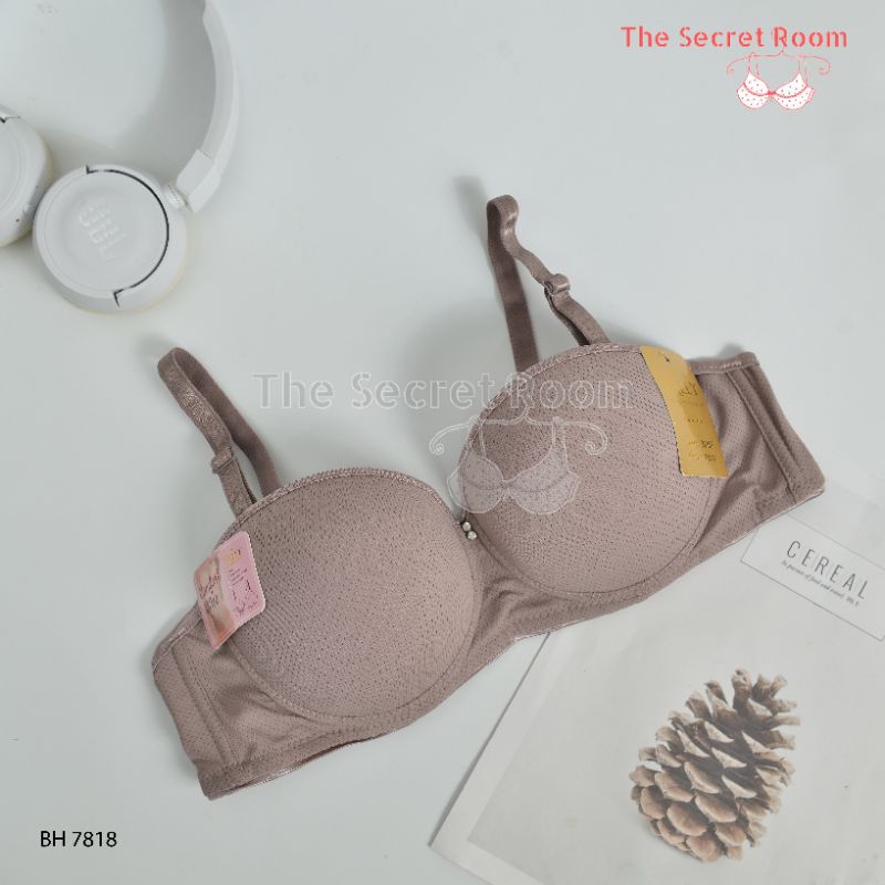 TALLY BRA BH 7818 I CUP B BESAR I BH 1/2 CUP I BUSA SEDANG I ADA KAWAT I KAIT 2 I SIZE 34 - 38