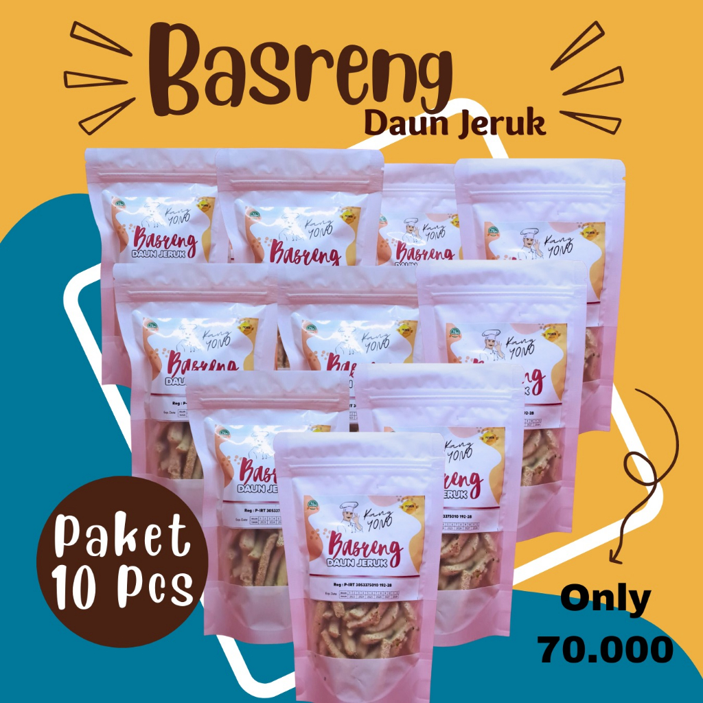 

BASRENG DAUN JERUK / PAKET 10 PCS