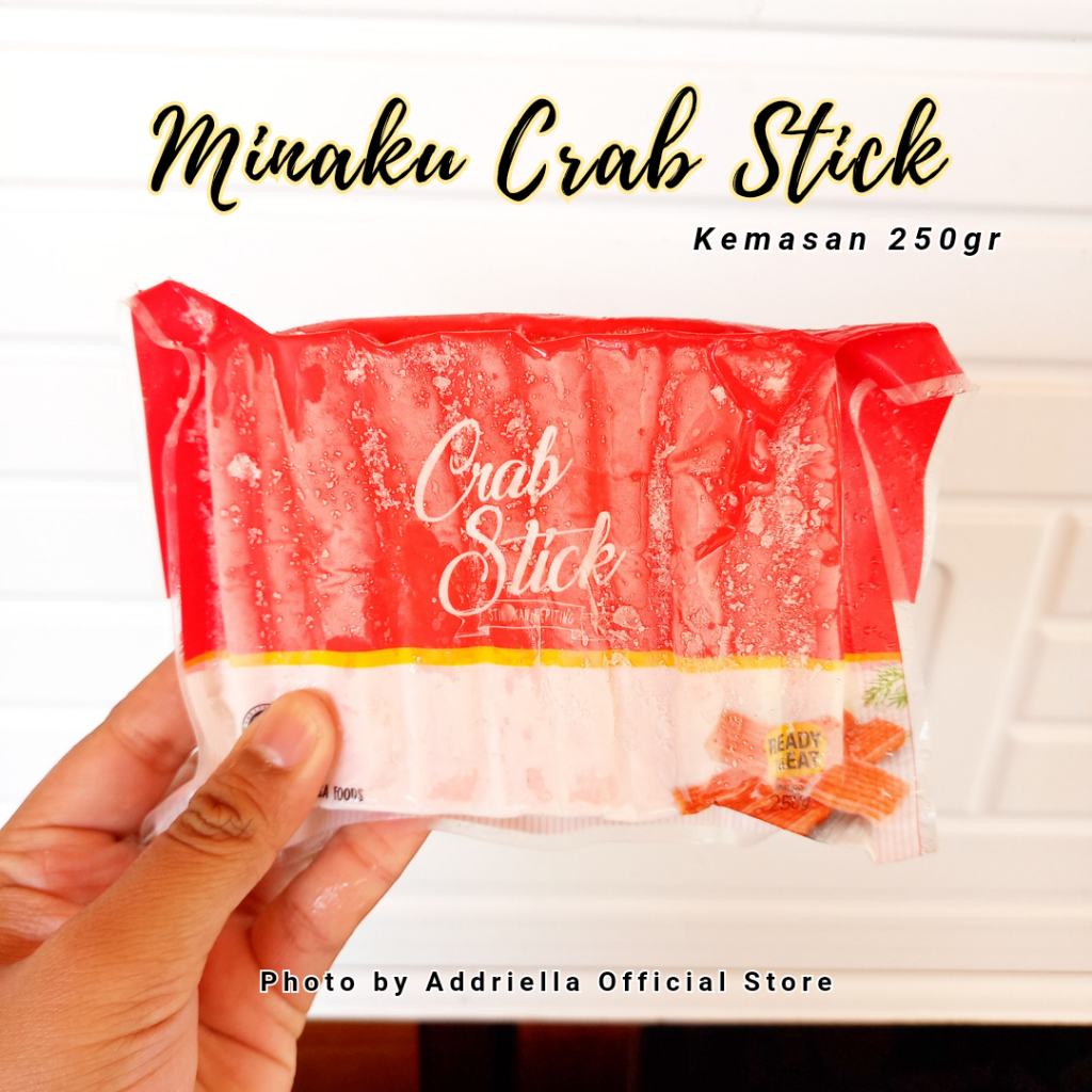 

ADDRIELLA Minaku Crab Stick 250gr | Minaku/Frozenfood/Frozenfood Murah