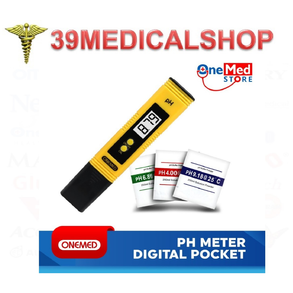 PH Meter Digital Pocket Alat Pengukur Keasaman Onemed