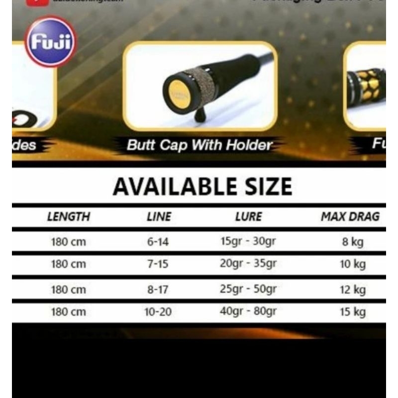 joran pancing loomis javelin II Japan style