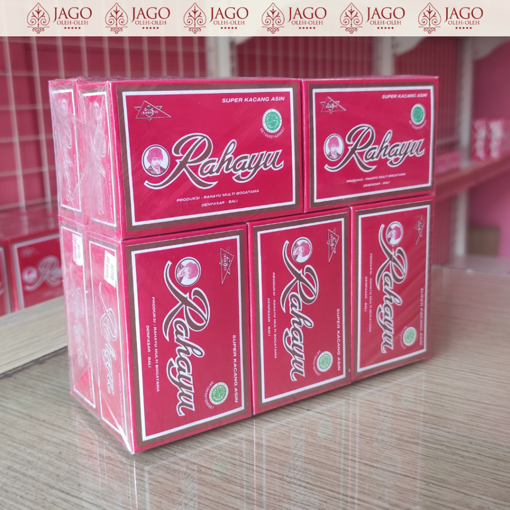 Kacang Asin Rahayu Bali paket 35gr 10 box - oleh-oleh khas asli dari bali