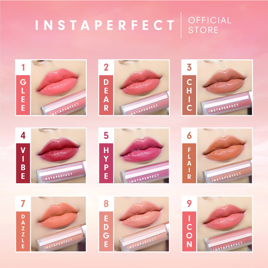 Wardah Instaperfect Mattesetter Lip Matte Paint 5.5g | Lip Cream