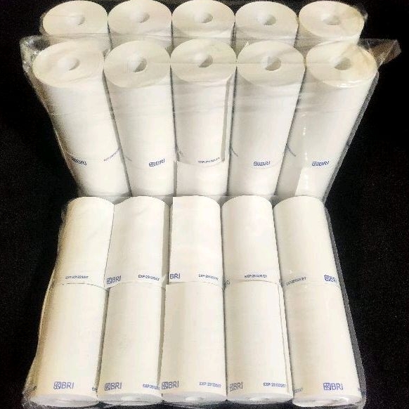

Kertas Thermal logo BRI 57/58x33 paket 10 pcs/Roll