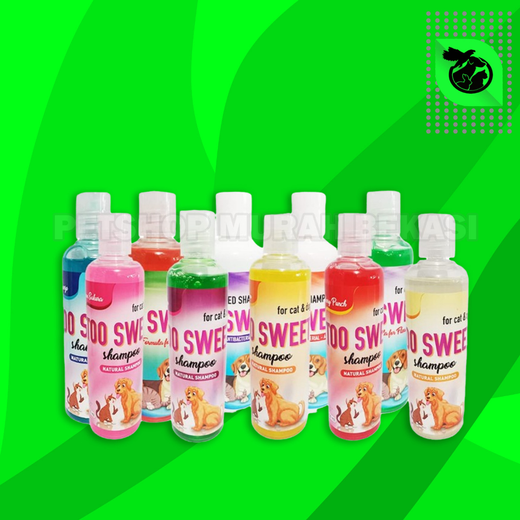 Shampo Kucing anjing cat &amp; dog TOO SWEET 250 ml - MEDICATED / NATURAL