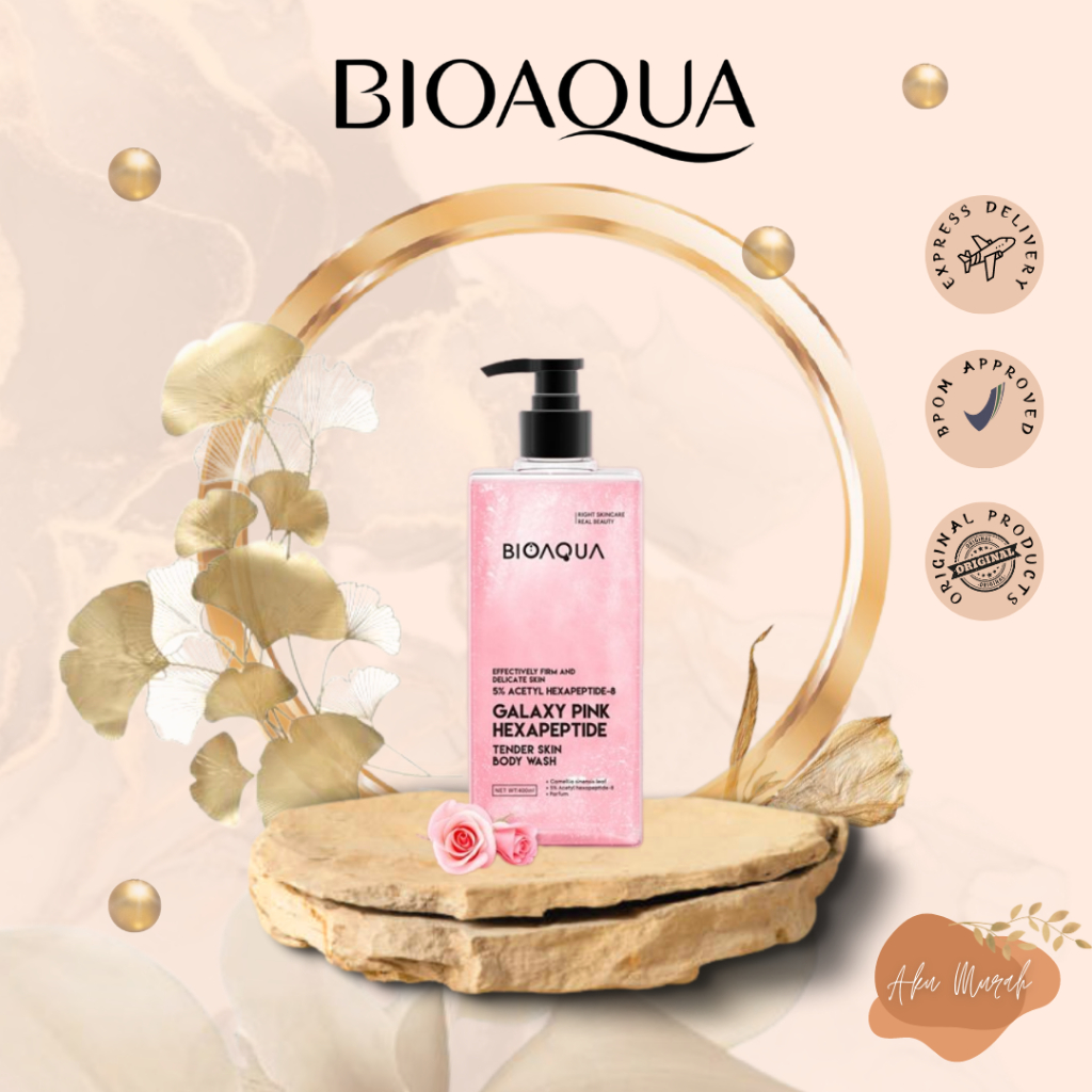 ✨ AKU MURAH ✨ BIOAQUA Perfume Body Wash Sabun Mandi Cair 400ml BPOM