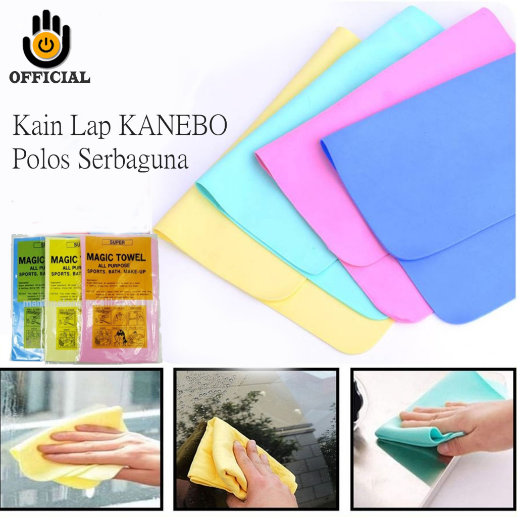 Kain Lap Serat Kanebo Lembut Dan Tebal Lap Mobil Motor kanebo serbaguna Magic Towel