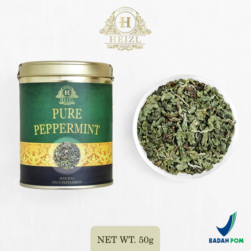 

HEIZL Pure Peppermint Tea Teh Peppermint Dried Mint Leaves Daun Teh Mint