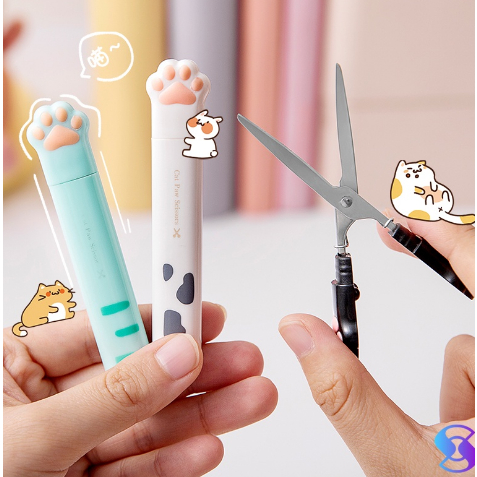 

Unik Gunting Mini Size / Gunting Motif Cakar Kucing Lucu
