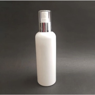 BOTOL 250ML PUTIH SPRAY GOLD SILVER FULLCAP N24 / BOTOL SPRAY GOLD SILVER FULLCAP 250ML PUTIH