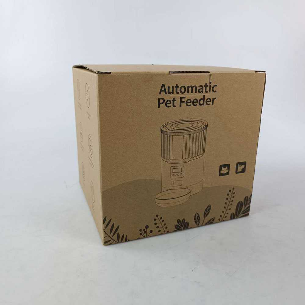 Feeder Pet Timer Auto Tempat Makan Hewan Peliharaan Anjing Kucing Otomatis Food Dispenser 4L