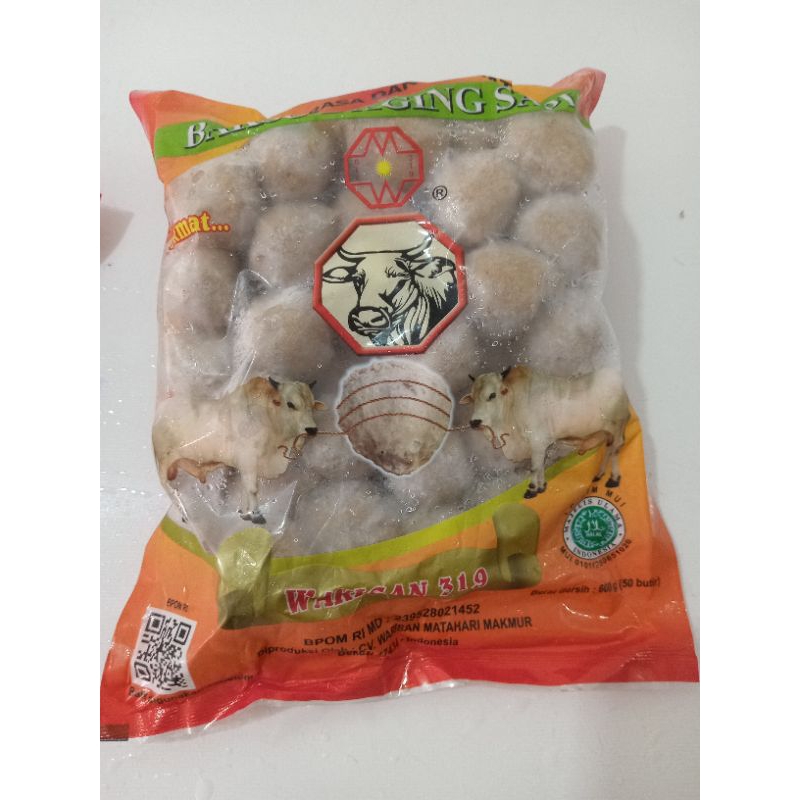 

Warisan Bakso Urat 600 gr isi 50