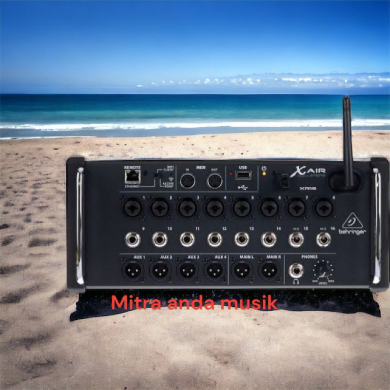 mixer digital behringer xair16 x air16 xair 16 x air 16 rackmount