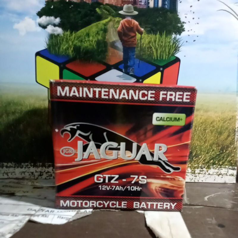 Aki kering Calcium Jaguar GTZ7s GS Yuasa Motobatt NS MF
