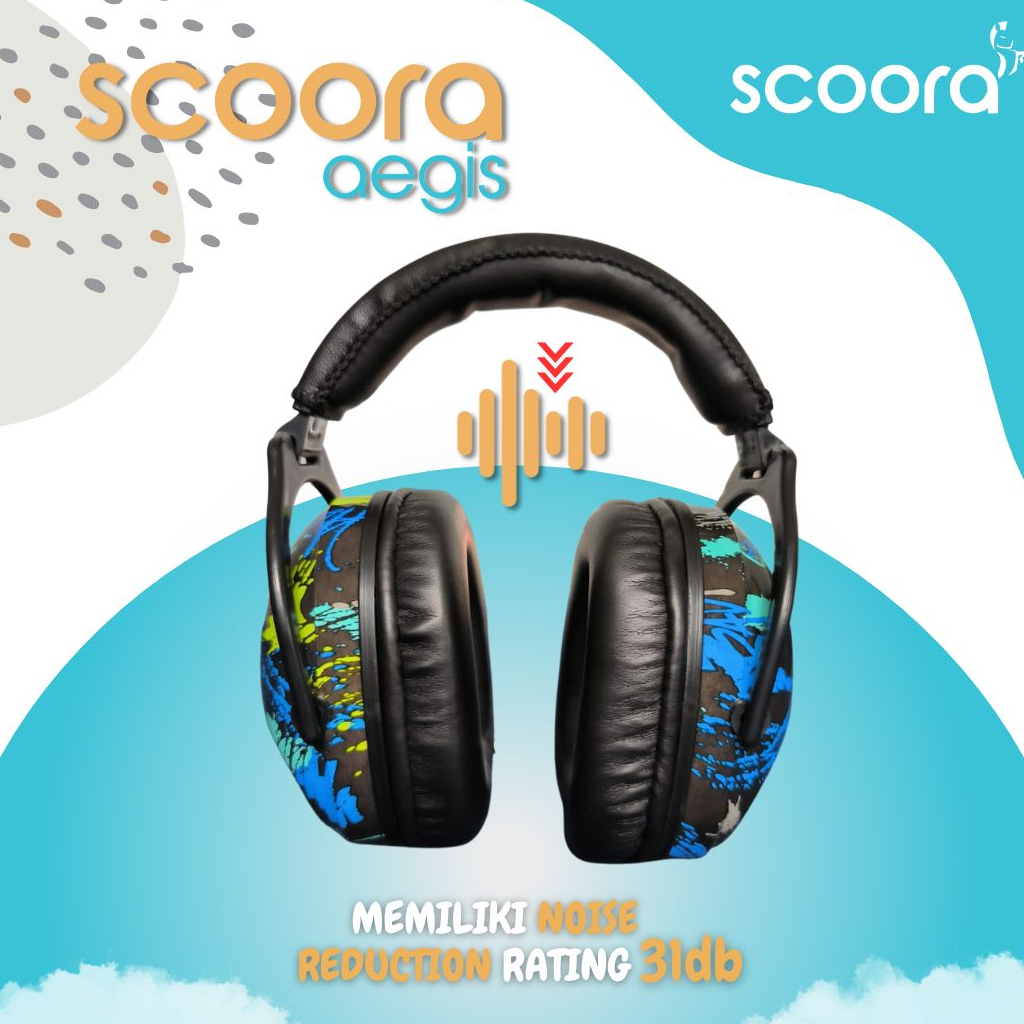 SCOORA Aegis Earmuff Anak Remaja &amp; Dewasa