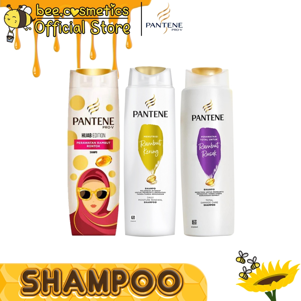 PANTENE SHAMPOO 130ML SERIES ( HIJAB RAMBUT RONTOK / RAMBUT KERING / RAMBUT RUSAK )