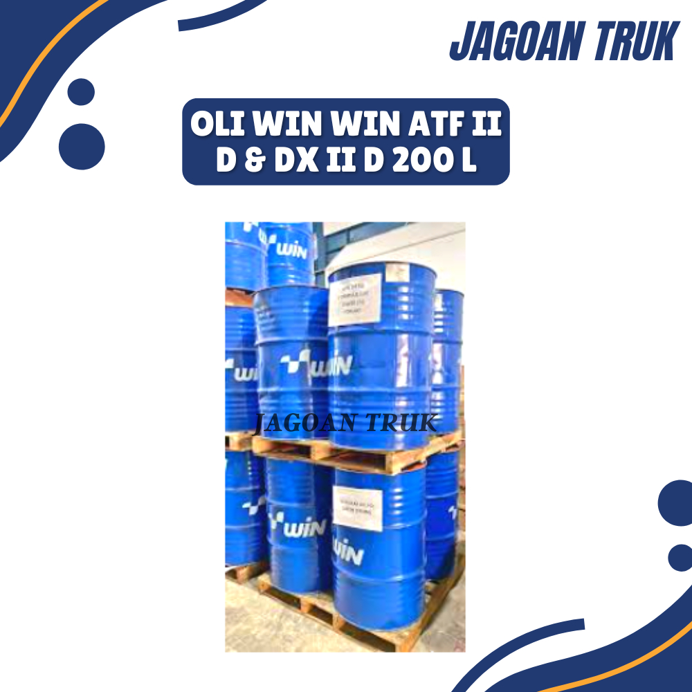 Oli Win ATF/Win Oil ATF II D &amp; DX II D 200 Liter/Drum