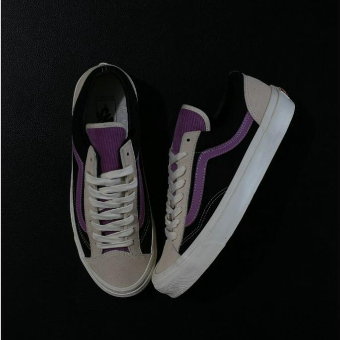 Endarfootwear - Vans Style 36 OG Lx White Cap Grey Iris Orchid