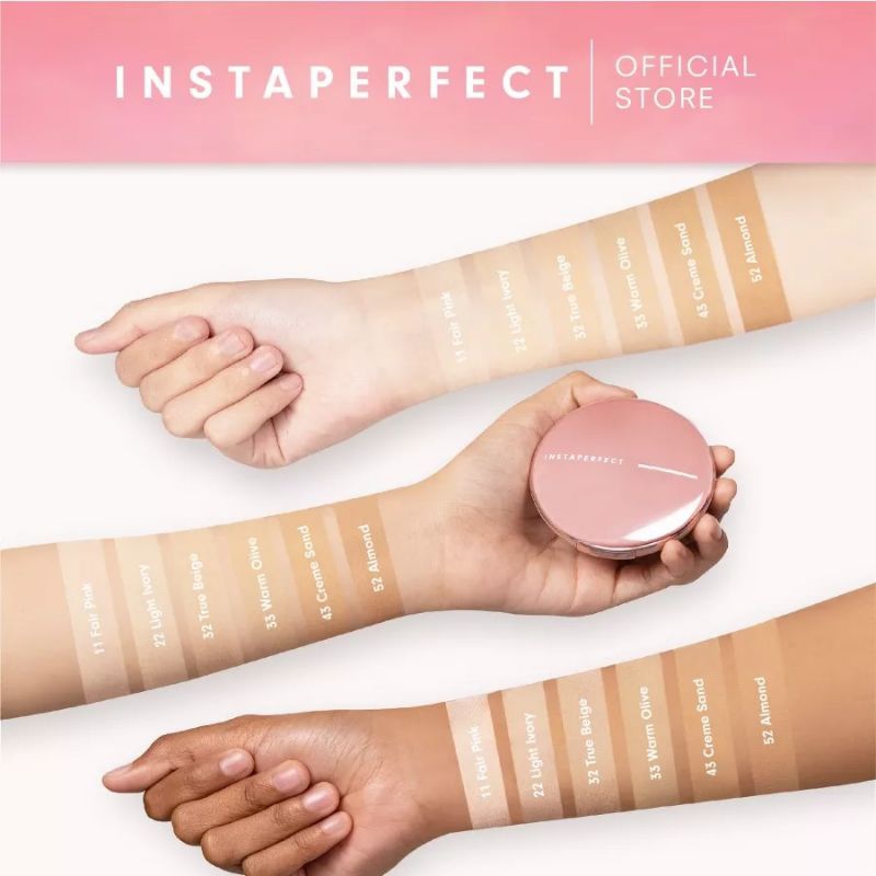 Wardah Instaperfect Matte Fit Powder Foundation 13g | Badak SPF 20 PA+++