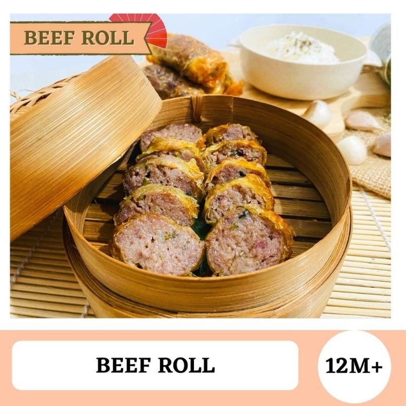 Plumandblum Mini Tiny Roll Chicken Beef Fish/ Plum and Blum MPASI Bayi / Frozen Food Baby