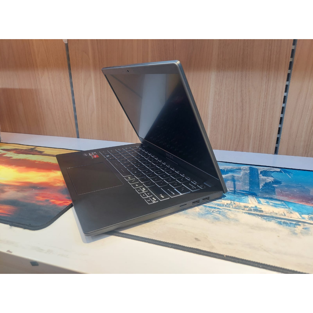 LAPTOP MSI MODERN 14 AMD RYZEN 5 5625U 8GB 512GB 14&quot; FHD IPS BL WIN11HOME CLASSIC BLACK
