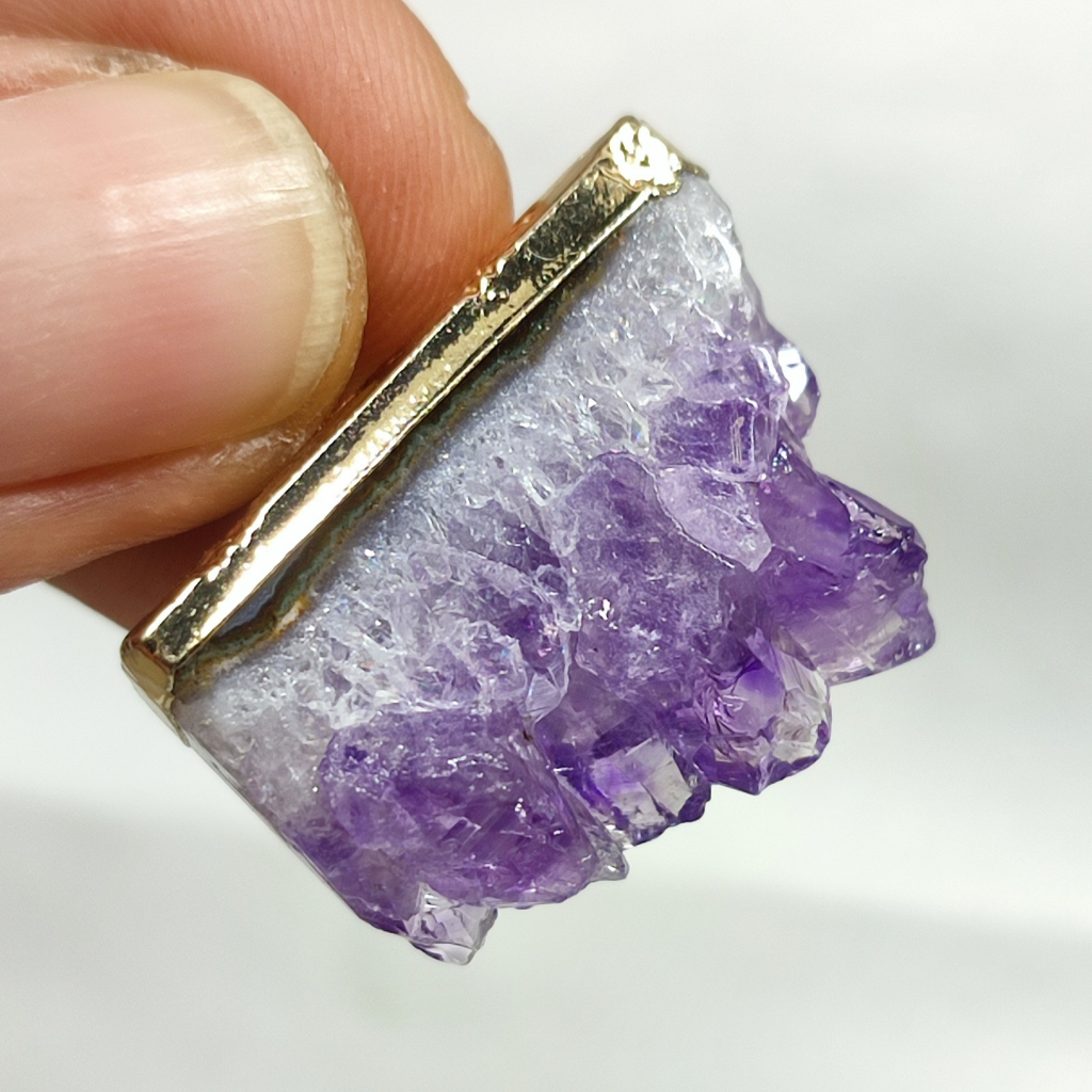 BATU LIONTIN KECUBUNG AMETHYST ASLI NATURAL TOP QUALITY