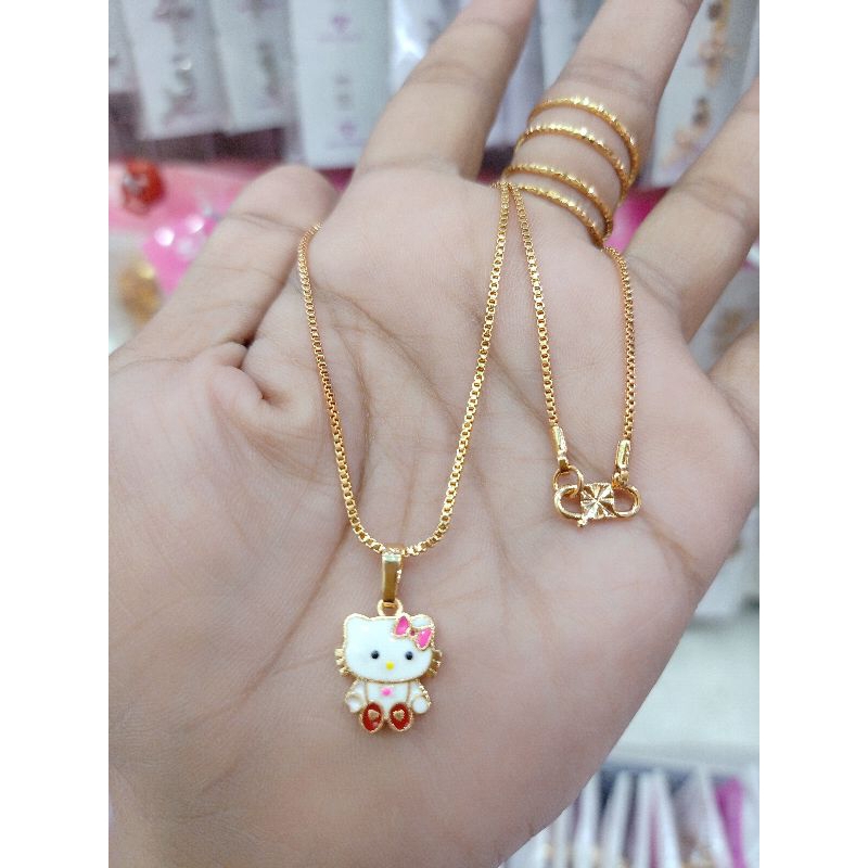 KALUNG ANAK BONEKA LAPIS EMAS