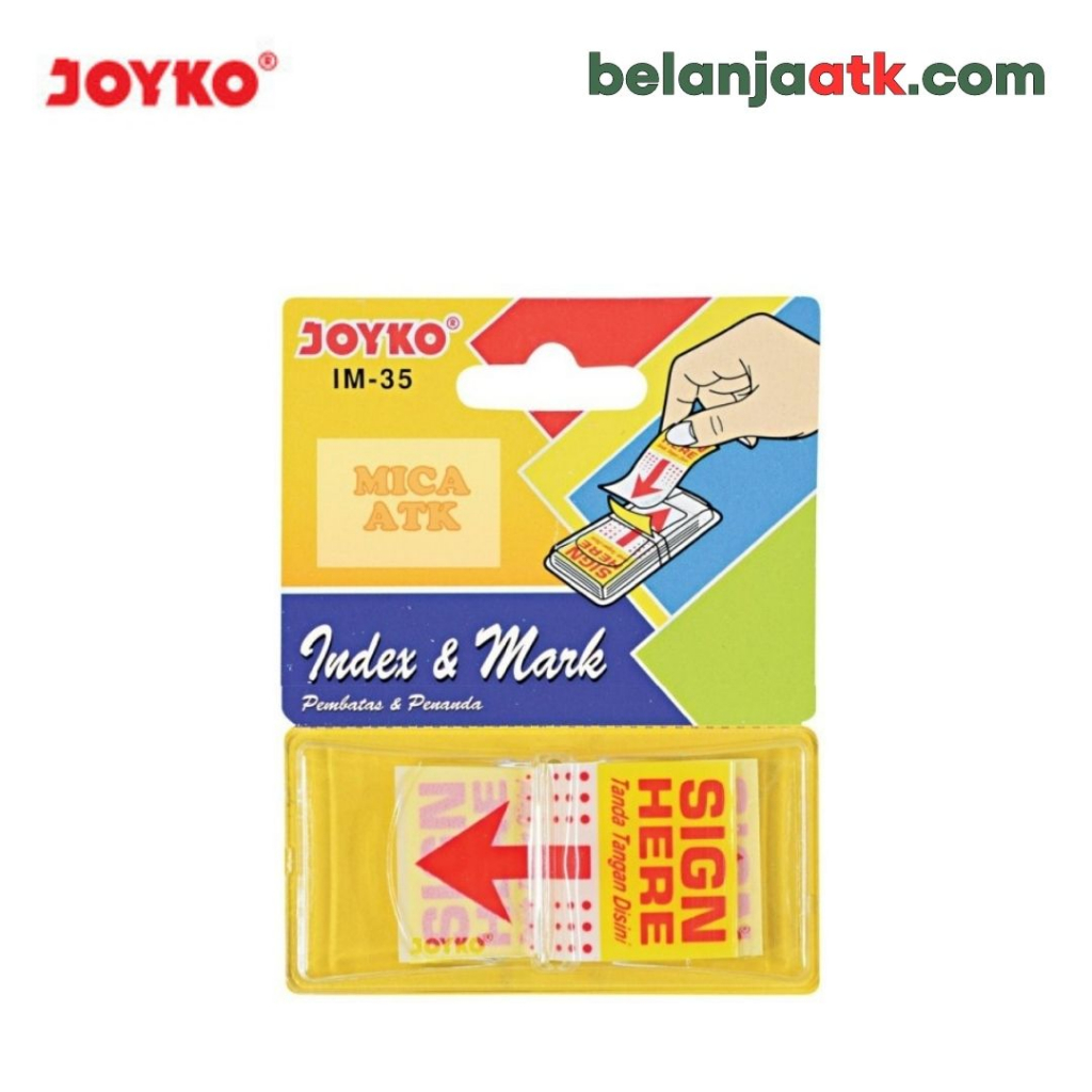 

JOYKO Index & Memo IM-35 Sign Here [ ECER ]