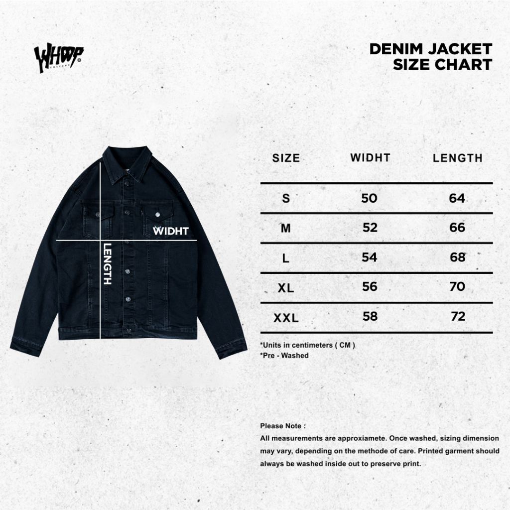 Whoopculture &quot;Dumb&quot; Black Denim Jacket