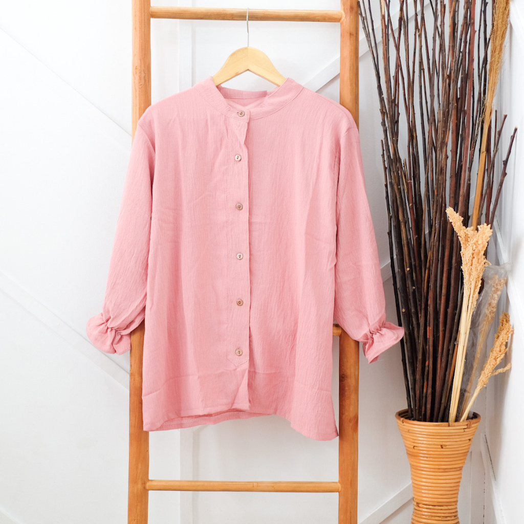 ANINDYA BLOUSE / ATASAN KASUAL / KEMEJA SIMPLE / BLOUSE TERMURAH