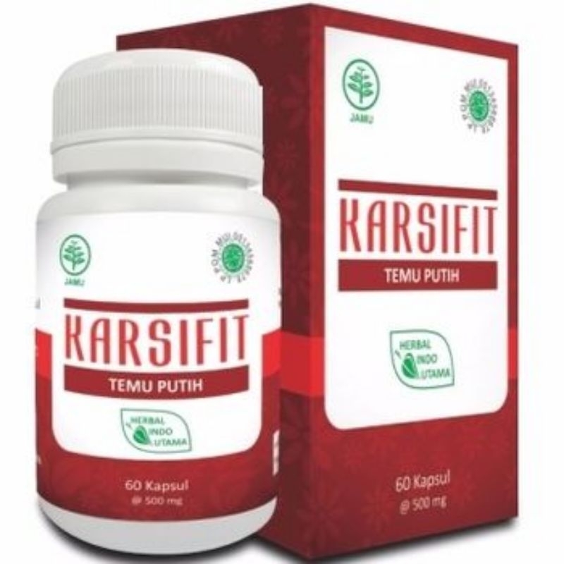 

Karsifit Herbal Indo Utama Temu Putih