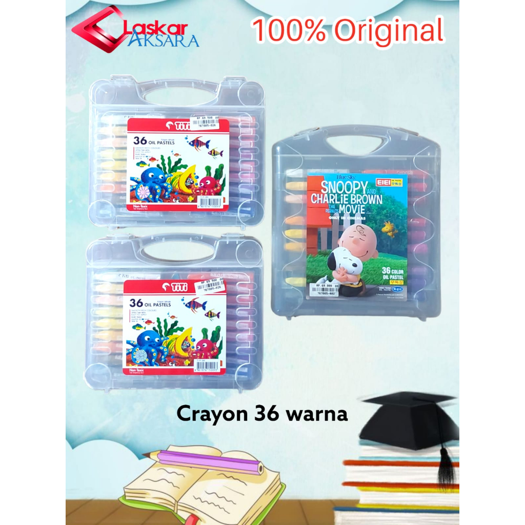 

Back To School Crayon 36 Warna Krayon Warna Non Toxic