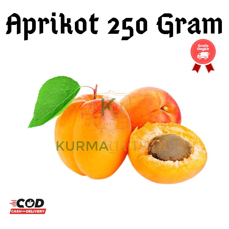 

Aprikot Kering Organik Premium 250 Gram / Organic Dried Apricot Apricots Superfood Natural