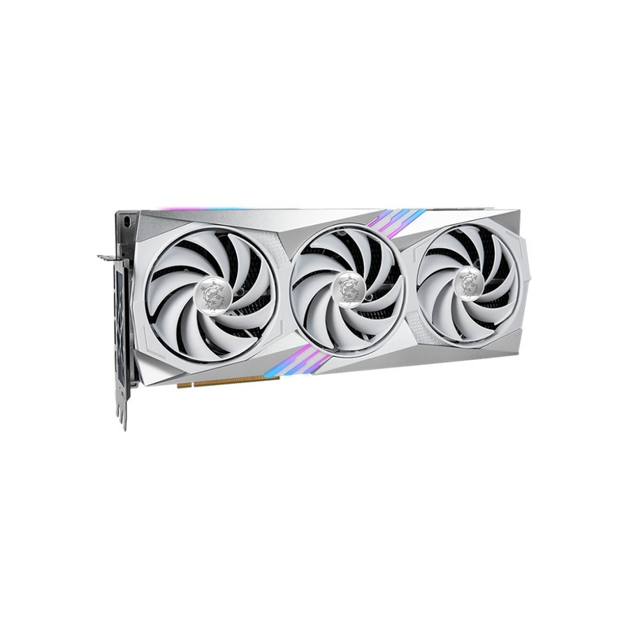 MSI GeForce RTX 4070 Ti 12GB GDDR6X - Gaming X TRIO 12G White