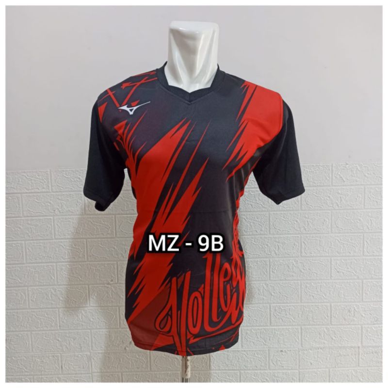 Baju voli ball kaos voli mizuno baju olahraga voli