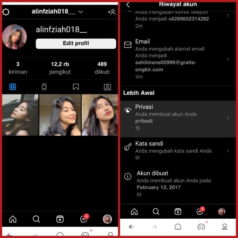 Akun lG 10k followers