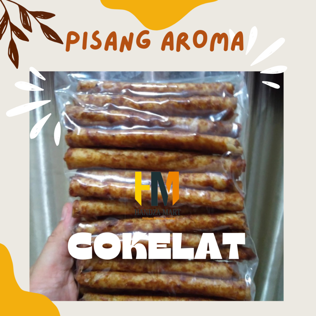 

Pisang Aroma Banana Roll Stik Pisang Cokelat