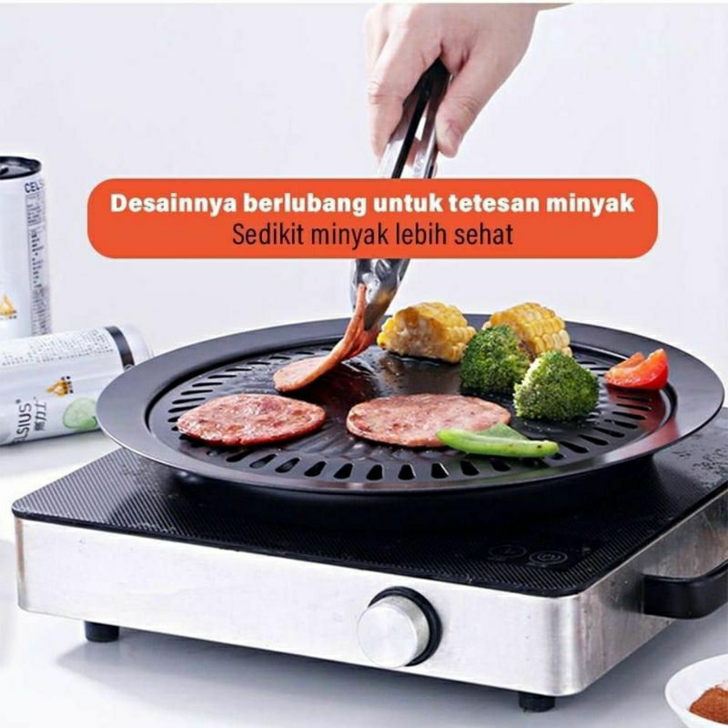 Pemanggang BBQ Grill Portable Tanpa Asap BMW