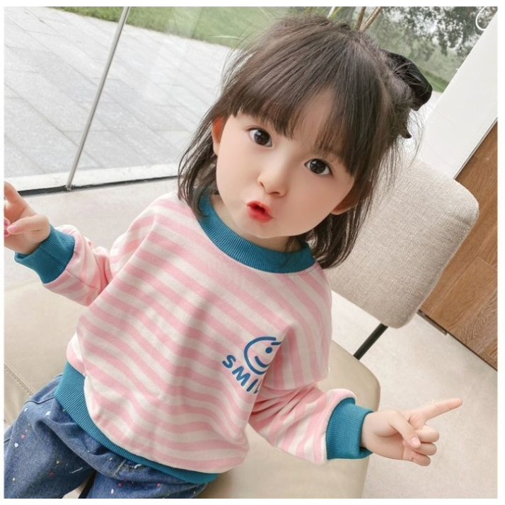 babyfit 3-8thn sweater sweetline baju anak perempuan lengan panjang korean style nyl-0616