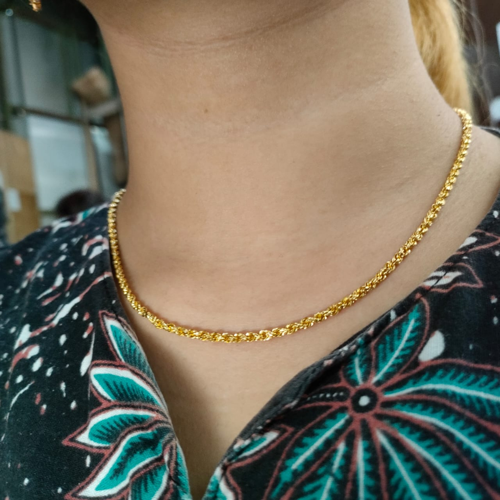 Kalung Emas 17K - 4.75 Gr Kadar 750 - 5279