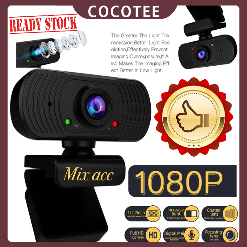 Camera Pc Webcam With Microphone Webcam 60fps Penutup Kamera Laptop Webcam 60fps Webcam Nyk Kamera Z