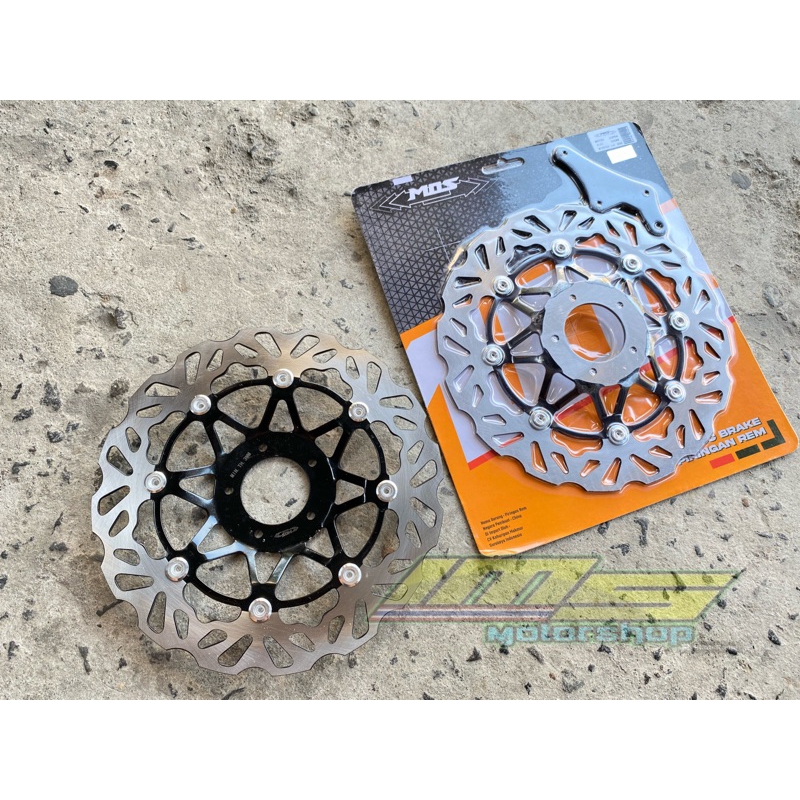 Disc Piringan Cakram MOS Copy Tdr 300Mm Supra x Glmax Megapro Plus Breket