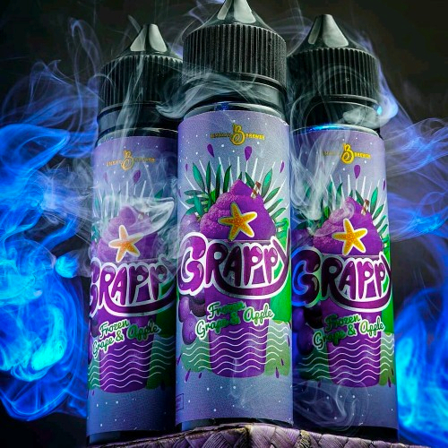 LIQUID 60ML GRAPPY BLAST GRAPE APPLE ICE 3MG