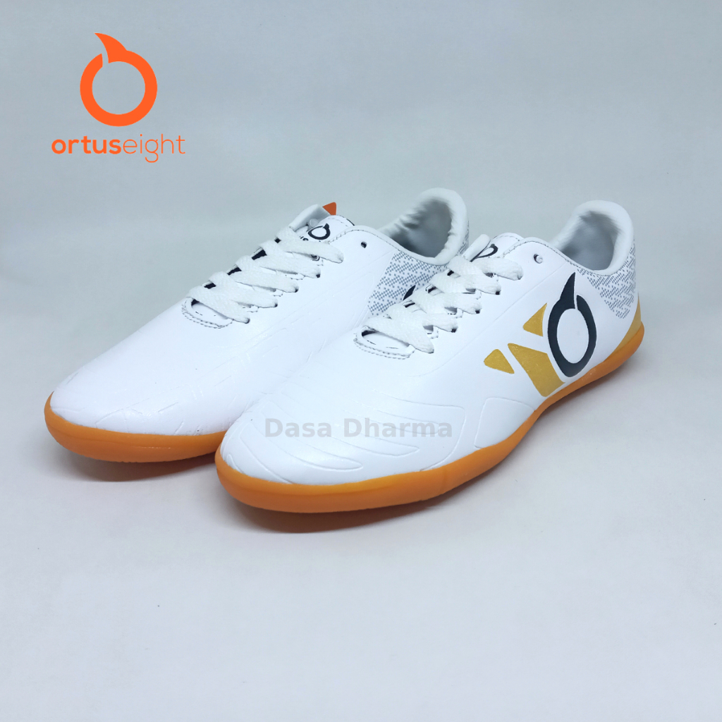 Sepatu Futsal Ortus Anak SD Putih Size 33 - 37