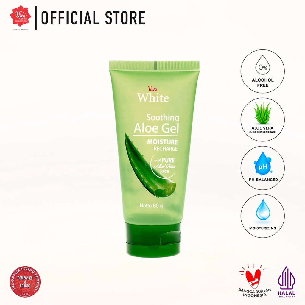VIVA WHITE SHOOTING ALOE VERA GEL