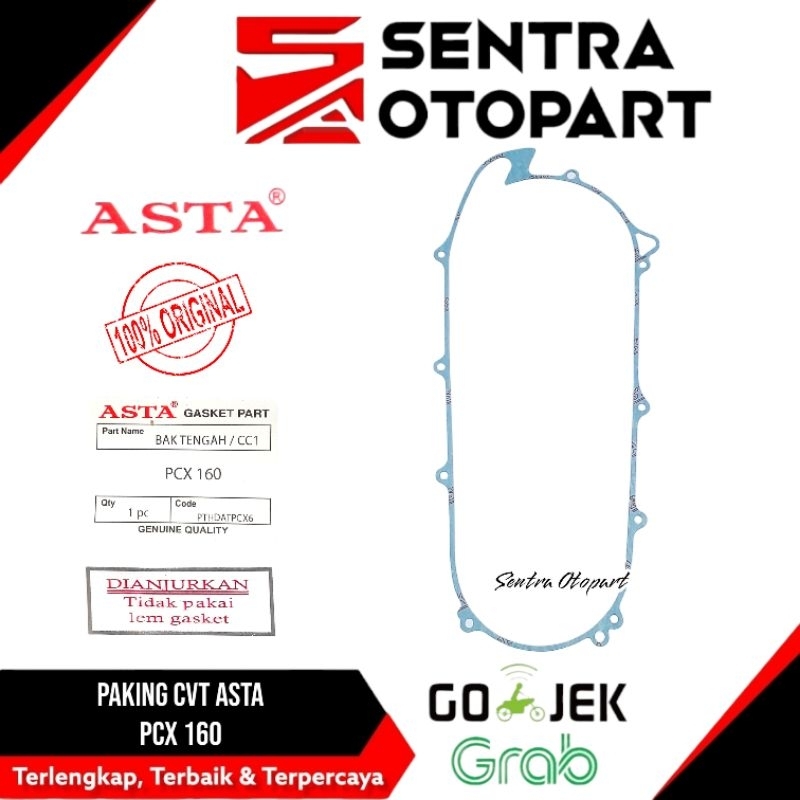 Paking perpak packing bak cvt pcx 160 adv 160 asta