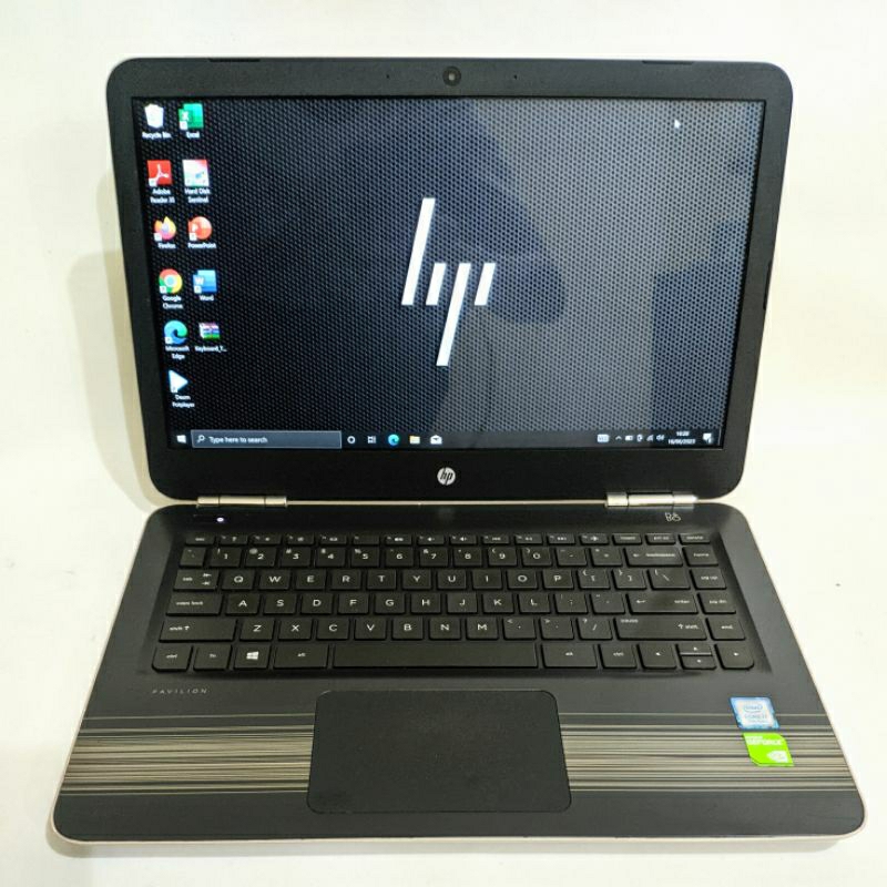 laptop gaming/editing peforma tinggi hp pavilion 14 core i7 gen7 dual vga Nvidia GeForce 940MX 4gb