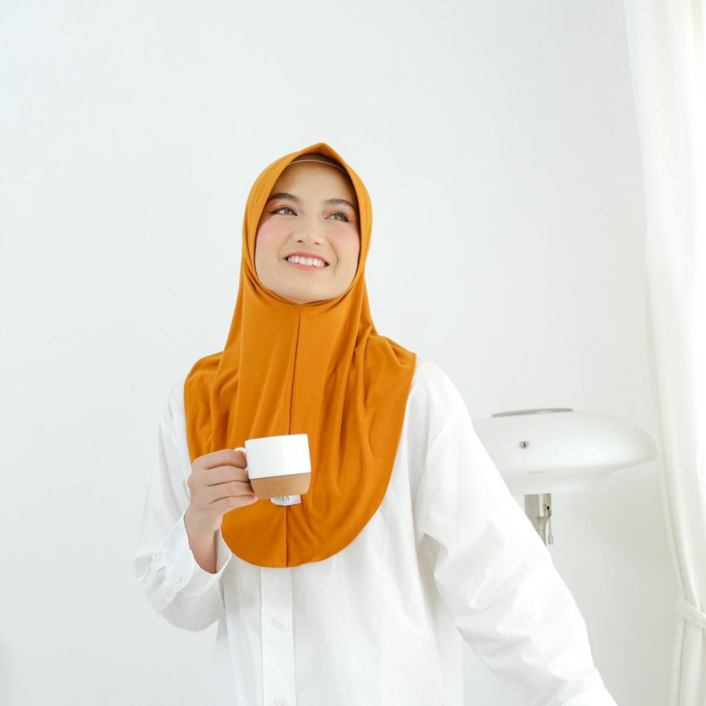 KENAN HIJAB - Bergo Daily Hamidah// DZEVADA Bahan Jersey
